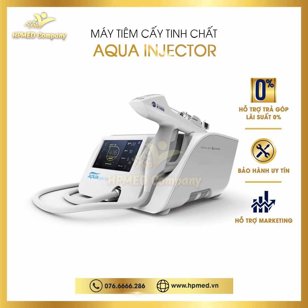 Máy Tiêm Cấy Meso Tinh Dưỡng Chất Aqua Injector Cao Cấp Hàn Quốc
