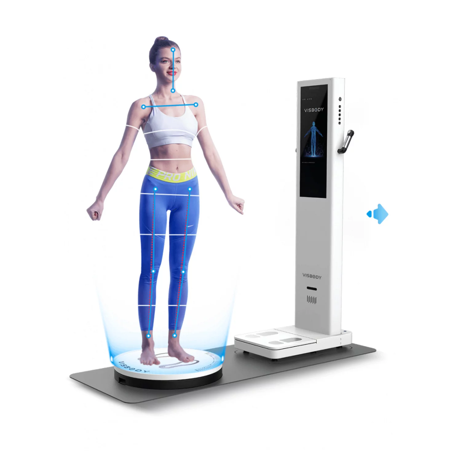 Máy Phân Tích Chỉ Số Cơ Thể 3D Scan Body Visbody S30 - 04