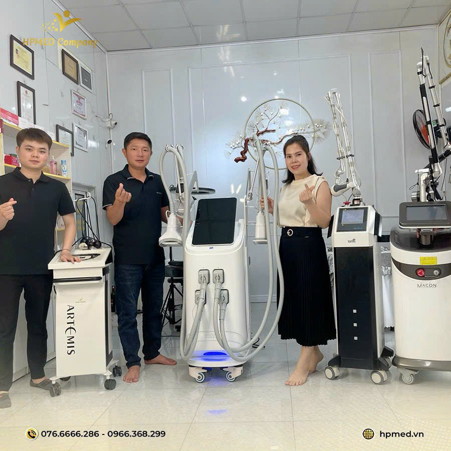 chuyển giao thiết bị spa cho spa thanh thảo 03