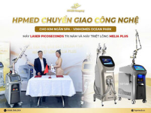 hpmed chuyen giao thiet bi tham my cho Kim ngan spa