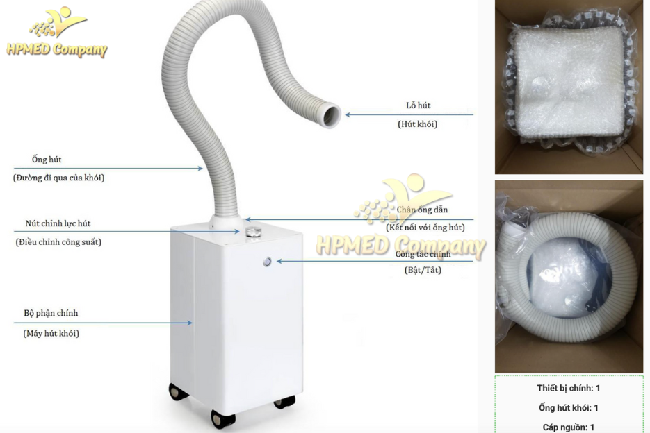 Máy Hút Khói Co2