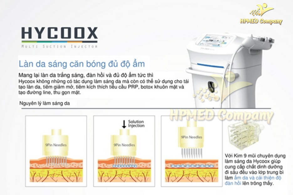 Máy Tiêm Tinh Chất Đa Kim Hycoox Hàn Quốc