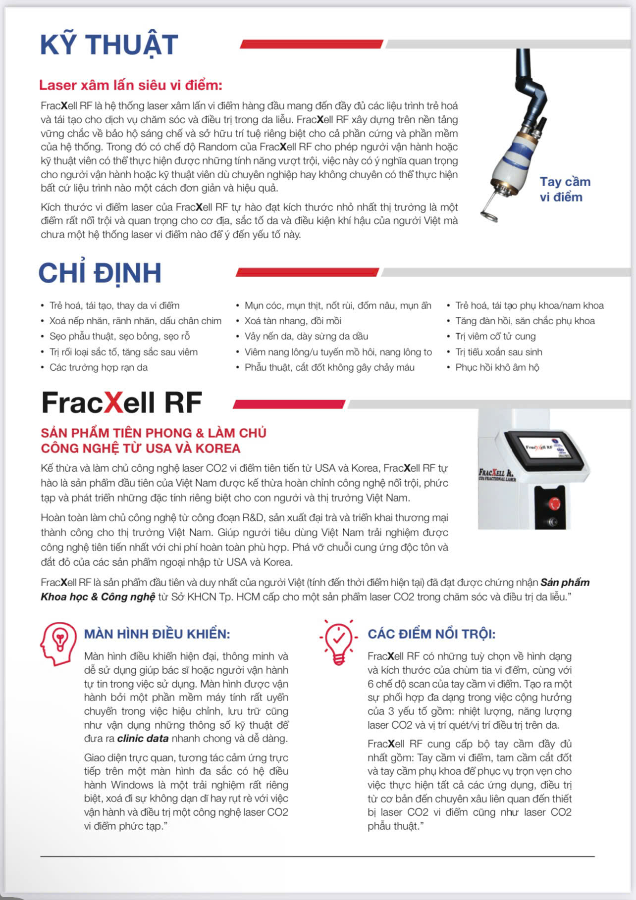 Máy Laser Co2 Fractional Fracxell RF - 02