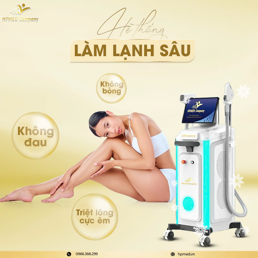 Máy Triệt Lông HPLUXURY IPL DIODE LASER - 02