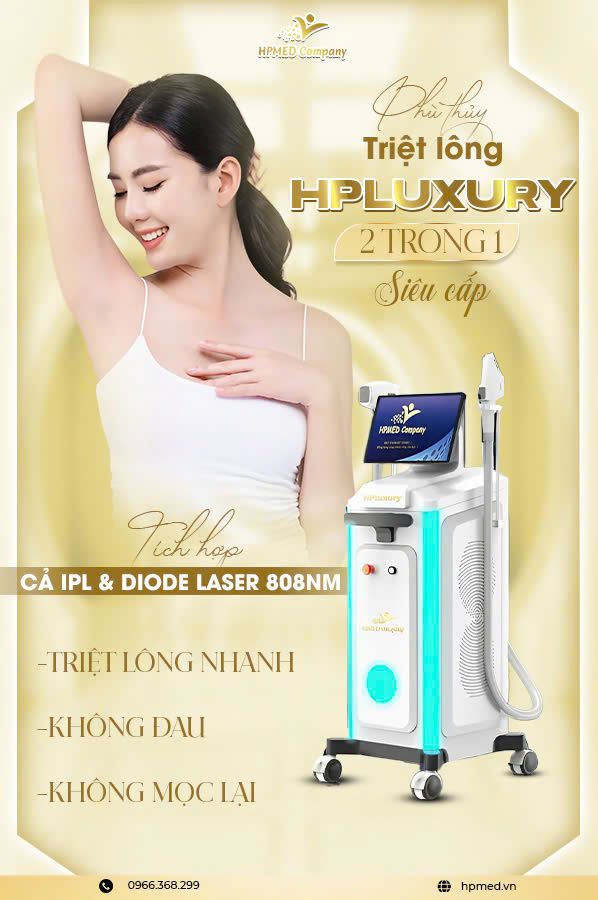 Máy Triệt Lông HPLUXURY IPL DIODE LASER - 05