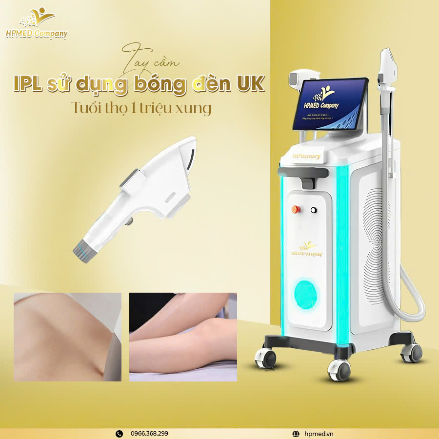 Máy Triệt Lông HPLUXURY IPL DIODE LASER - 06