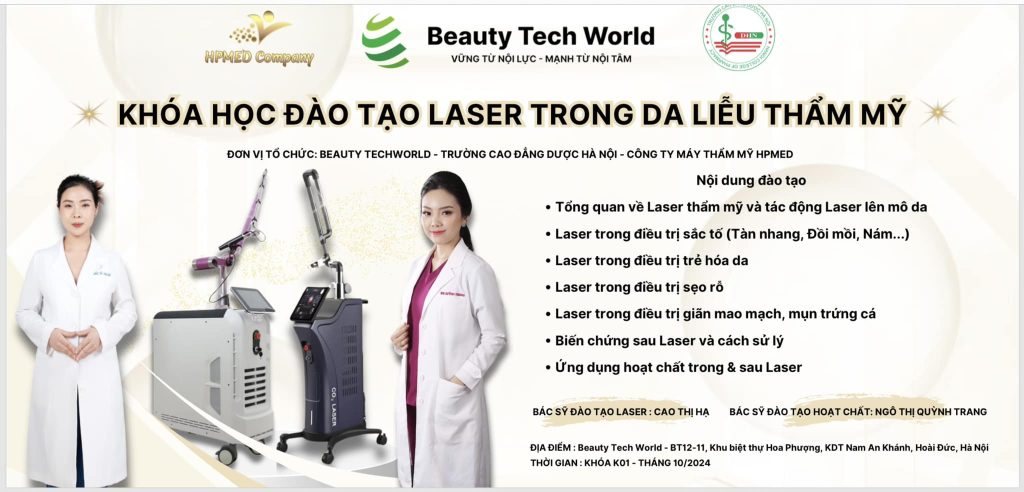 khóa học laser thẩm mỹ