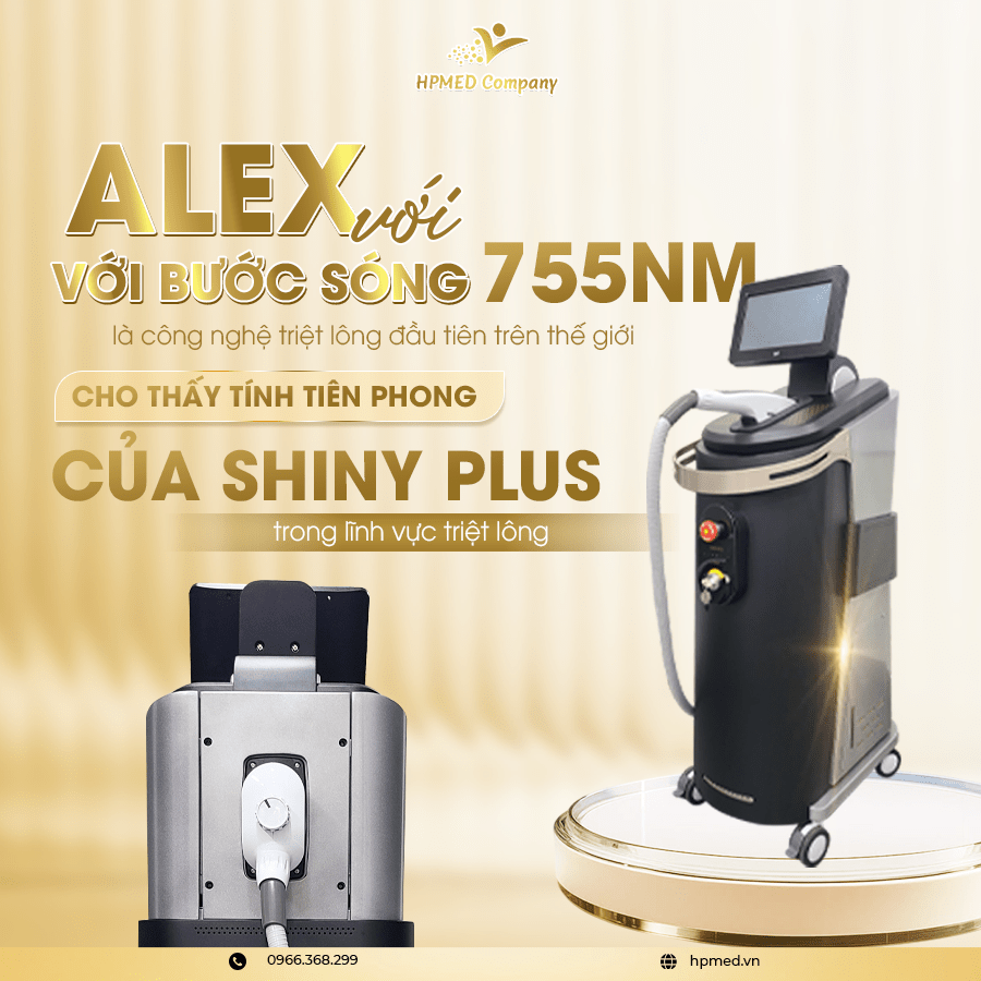 máy triệt lông shiny plus - 07