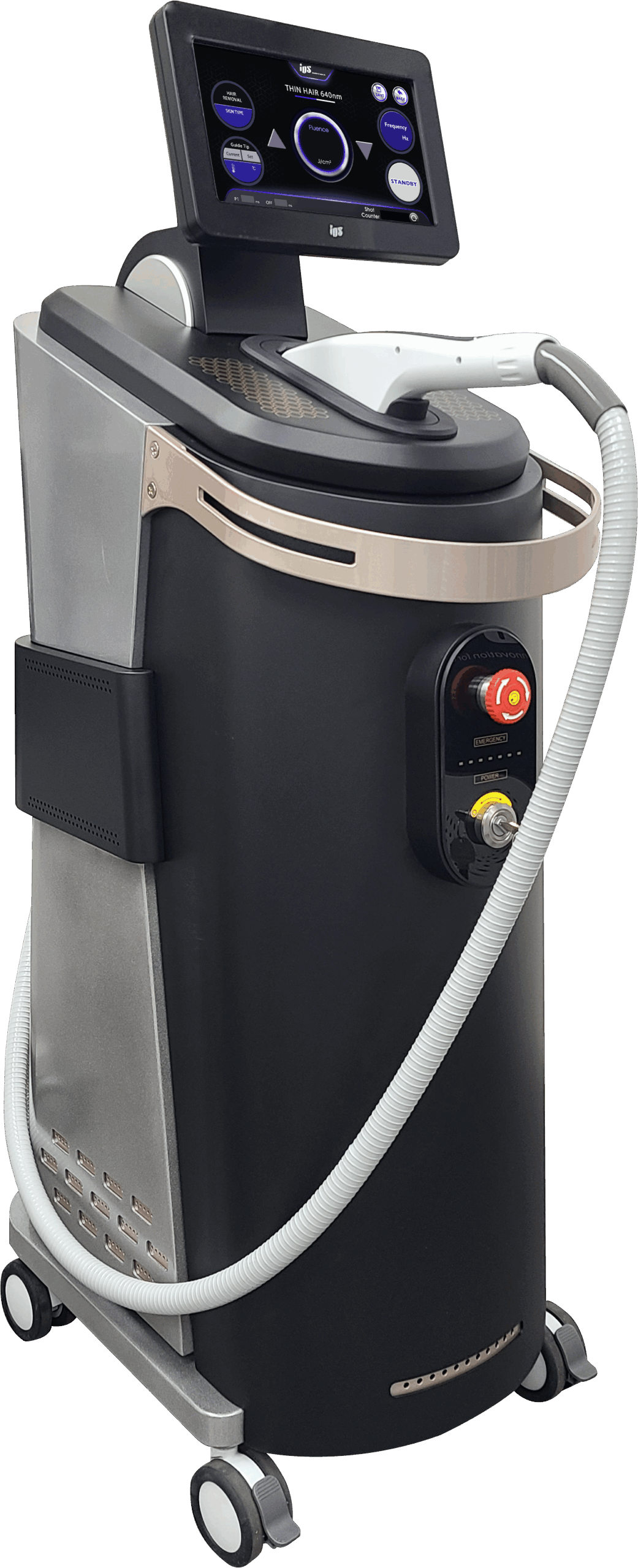 máy triệt lông shiny plus - 05