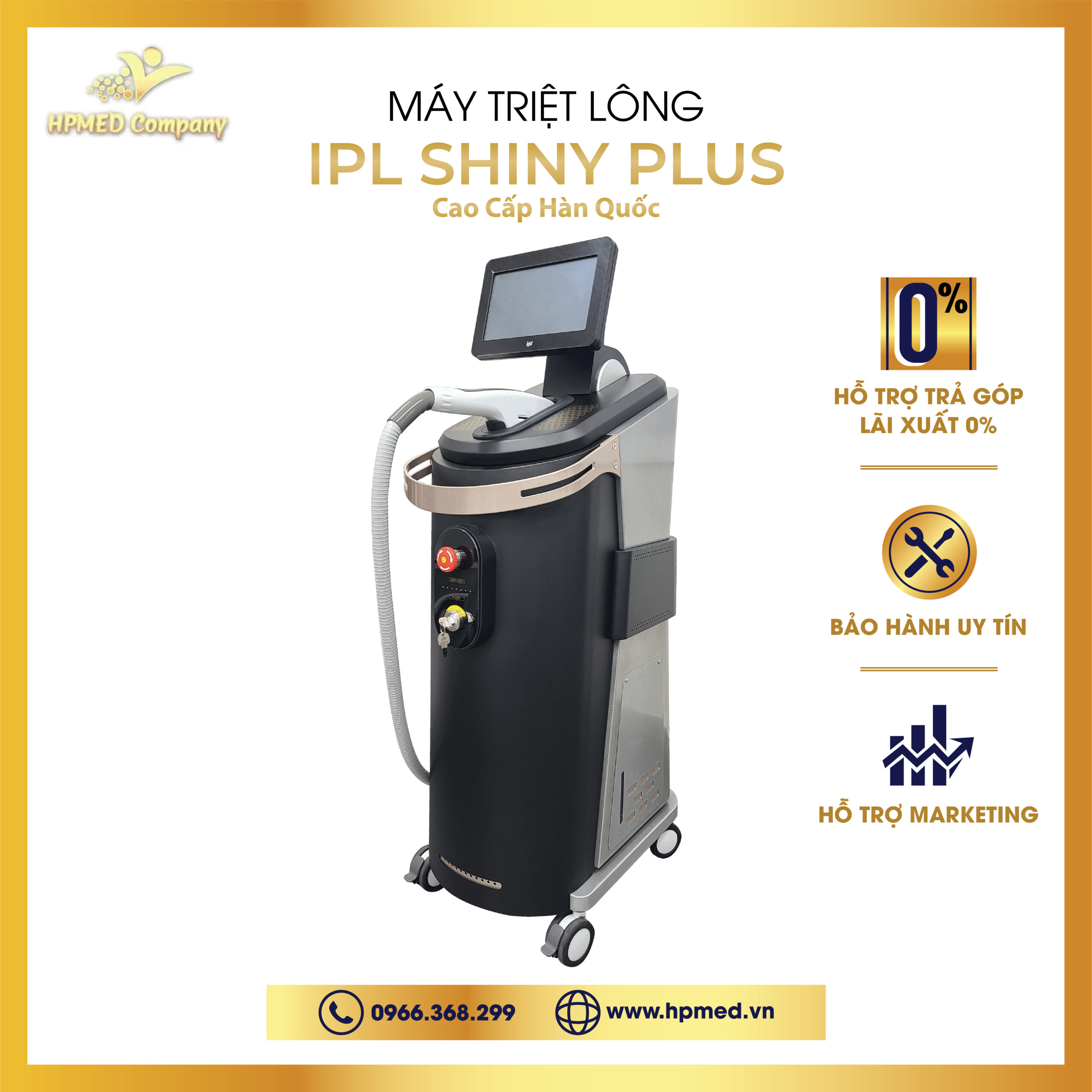 Máy Triệt Lông Shiny Plus