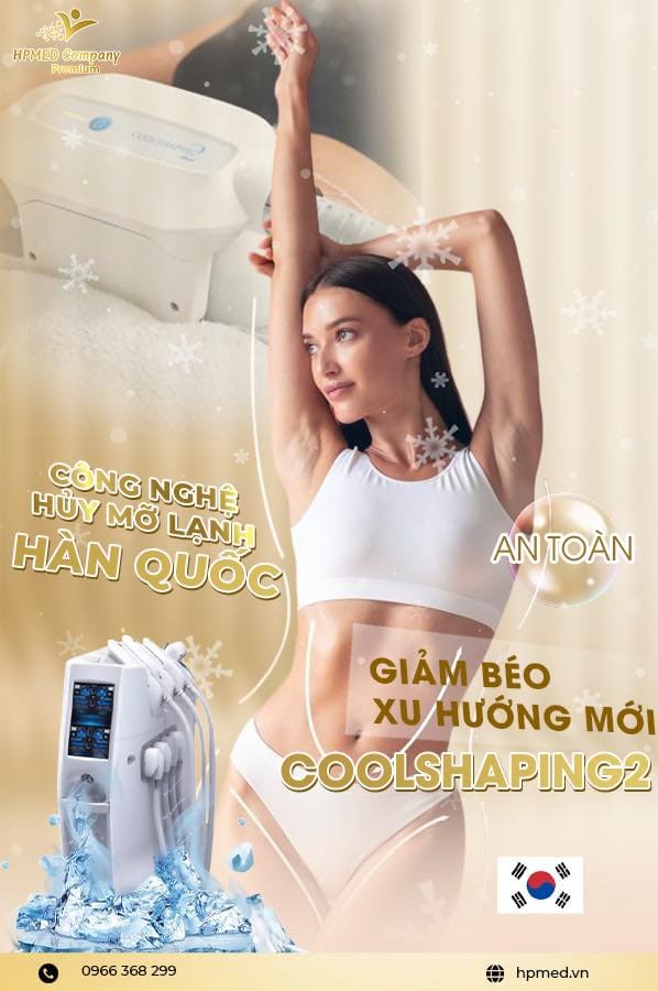 Máy Giảm Béo Quang Đông CoolShaping 2 Cao Câp Hàn Quốc