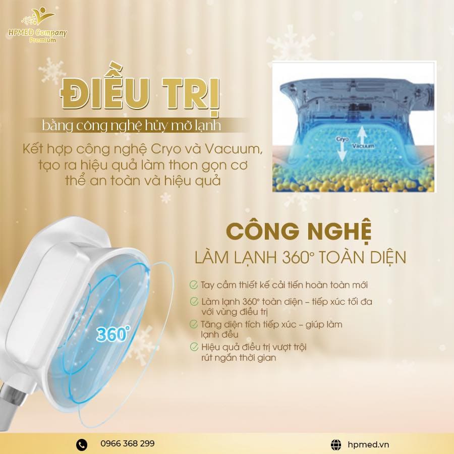 Máy Giảm Béo Quang Đông CoolShaping 2 Cao Câp Hàn Quốc