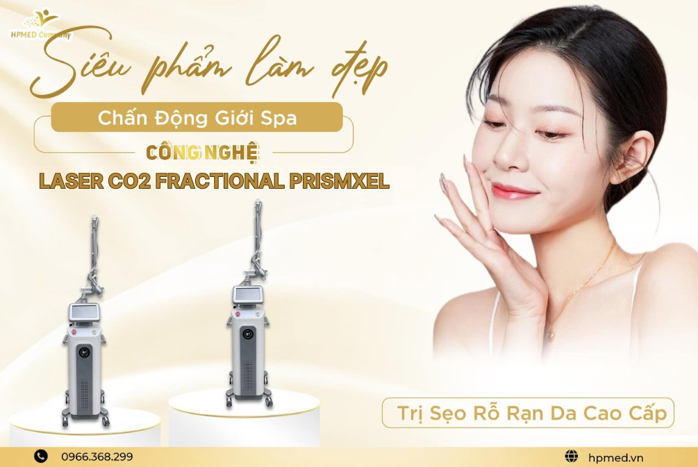 Máy Laser CO2 Fractional Prismxel Hàn Quốc 1 Máy Laser CO2 Fractional PrismXel Hàn Quốc