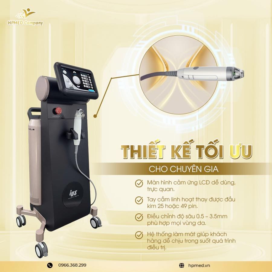 Máy Rf Vi Điểm Pinacle IDS Hàn Quốc