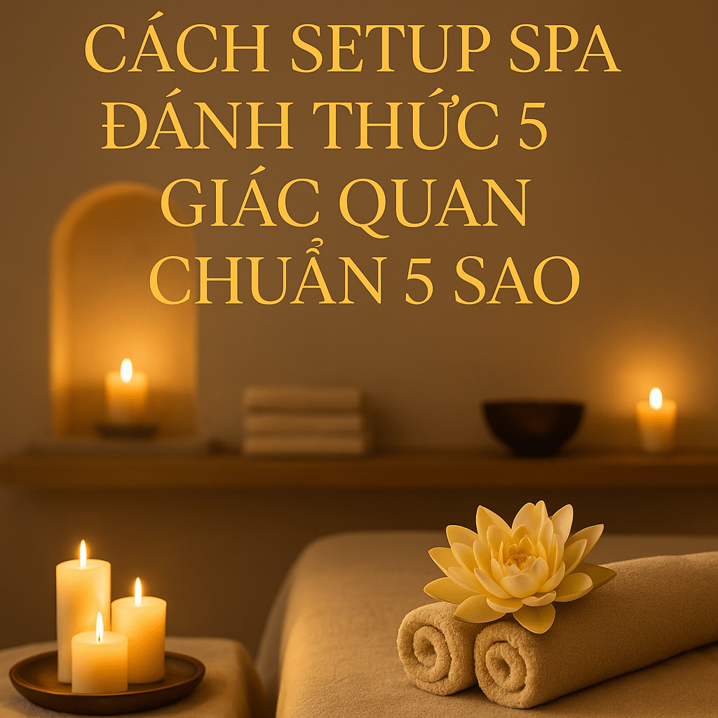 Cách Setup Spa Đánh Thức 5 Giác Quan Chuẩn 5 Sao Chuyên Nghiệp 5 CÁCH SETUP SPA ĐÁNH THỨC 5 GIÁC QUAN 🌿 CHUẨN 5 SAO