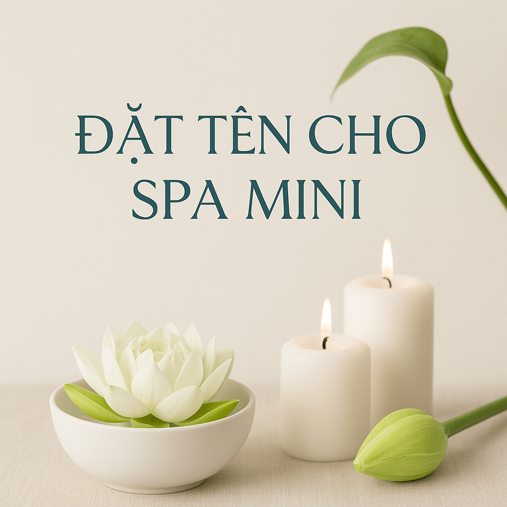 Đặt tên cho spa mini