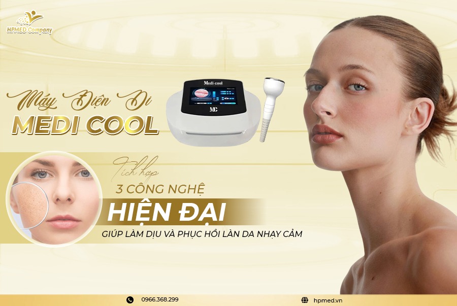 Máy Điện Di Medi Cool Hàn Quốc