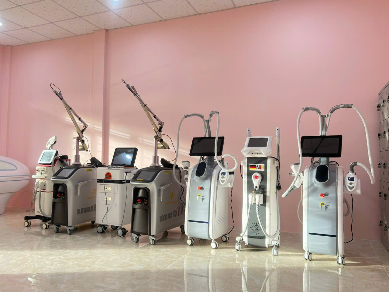 Máy Laser ND YAG Q-Switch SL-NY 602 Xóa Xăm Trị Nám