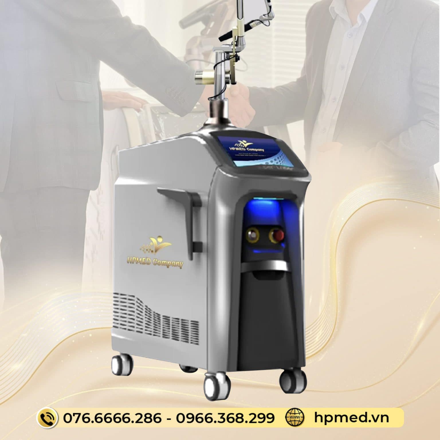 Máy Laser ND YAG Q-Switch SL-NY 602 Xóa Xăm Trị Nám