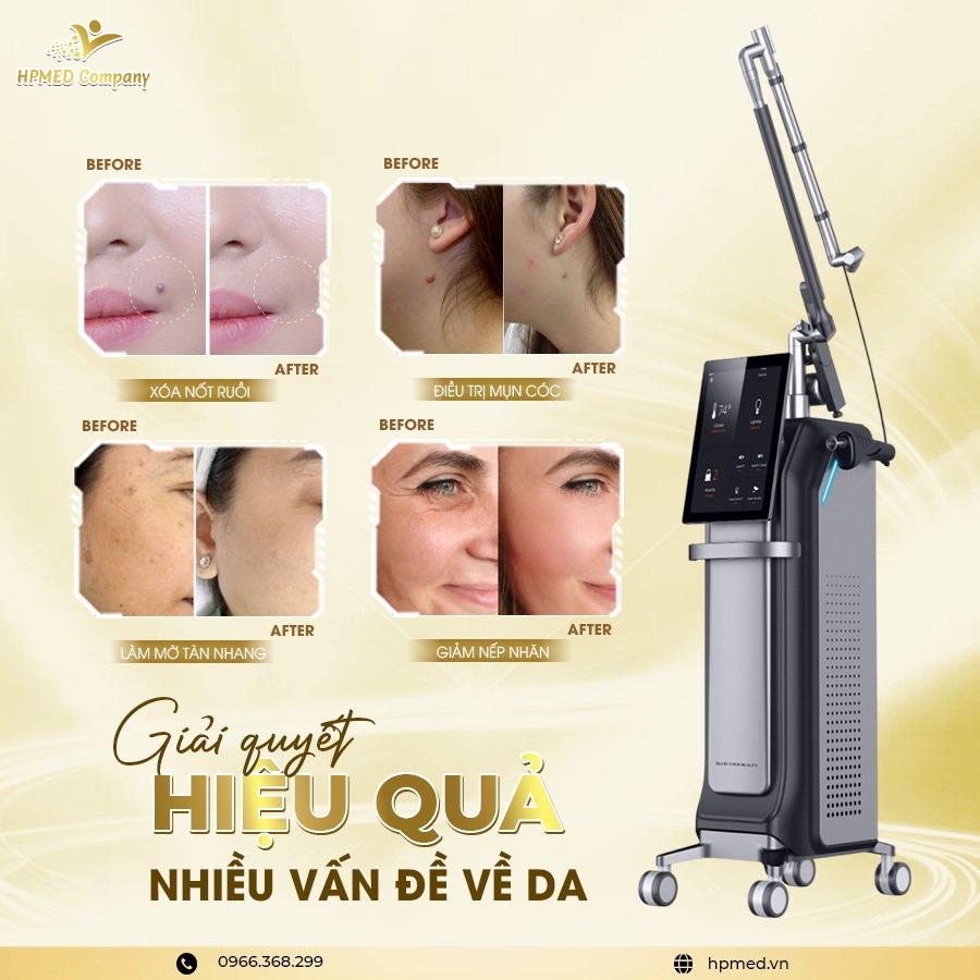 Máy Laser Co2 Fractional ZENIX GL068 - Đạt Chuẩn FDA Hoa Kỳ
