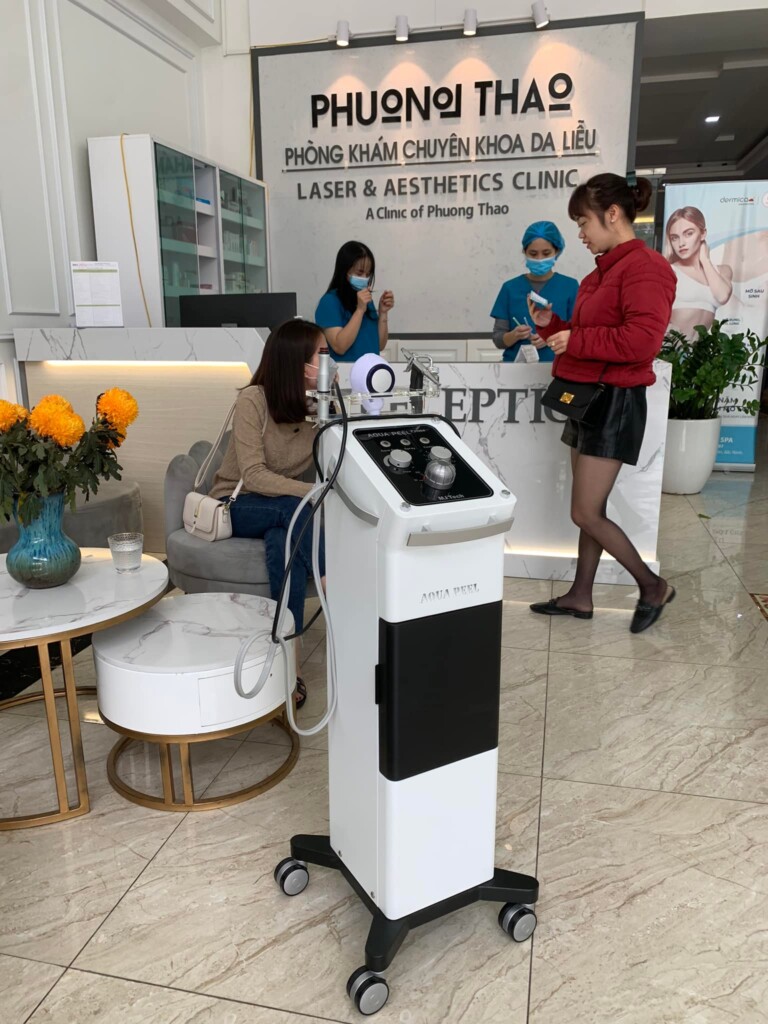 HPMED Chuyển giao máy Aqua Peel Hàn Quốc cho PK Da liễu Phương Thảo 1 chuyển giao máy chăm sóc da auqa peel hàn quốc cho phòng khám da liễu Phương Thảo Tại Từ Sơn Bắc Ninh - 02