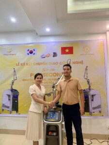 chuyển giao máy laser picoseconds cho thẩm mỹ viện lê hoài - 01