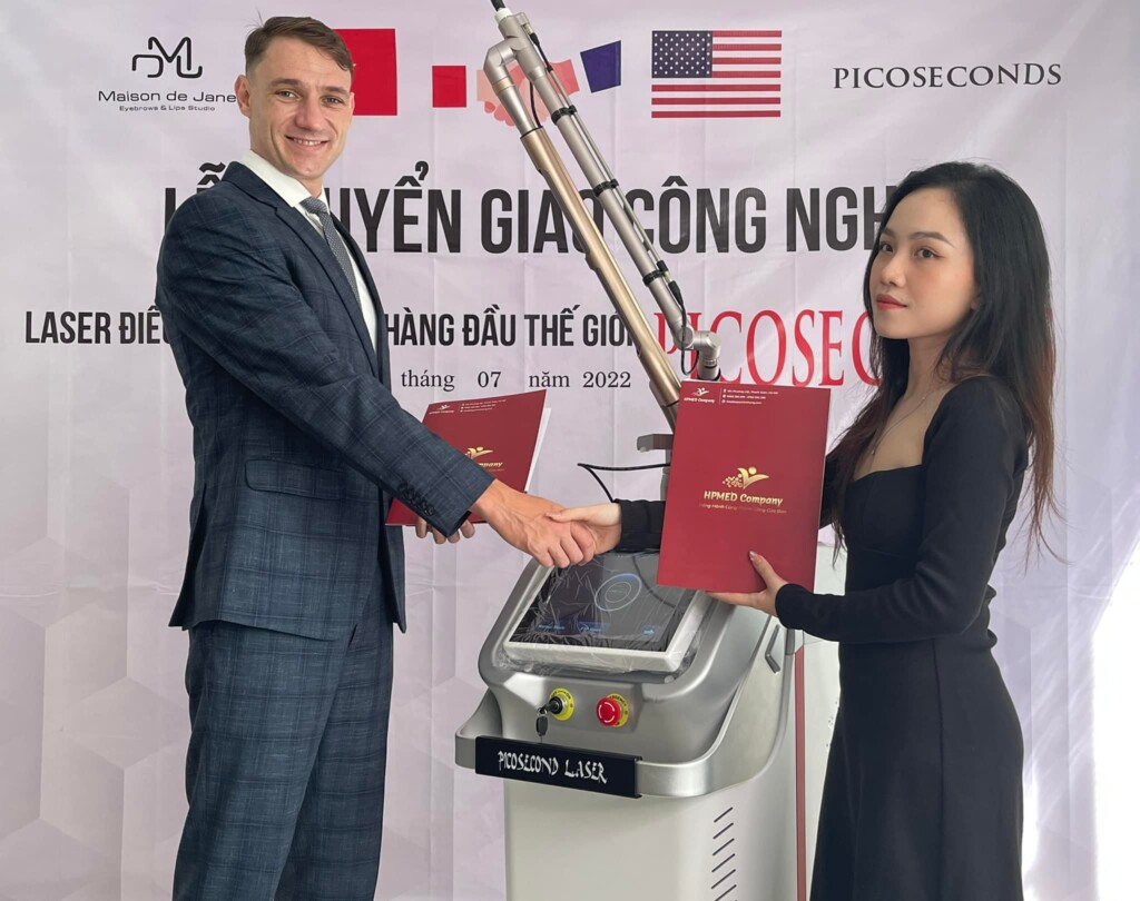 Chuyển giao máy Laser Picoseconds cho Master Thảo Trần ✅ | HPMED 13 hpmed chuyển giao máy laser picoseconds cho master phun xăm Thảo Trần - 04