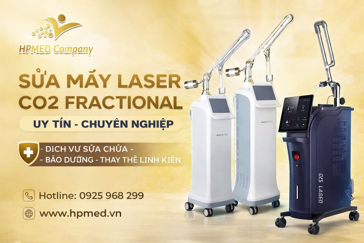 dịch vụ sửa máy Laser CO2 Fractional chuyên sâu và chính xác - HPMED