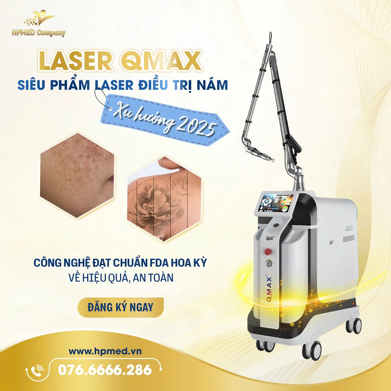 HPMED: Tổng Kho Thiết Bị Spa, Máy Thẩm Mỹ Chính Hãng Uy Tín 26 Laser