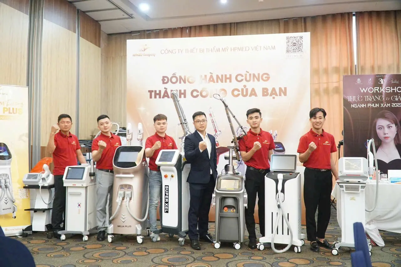 HPMED: Tổng Kho Thiết Bị Spa, Máy Thẩm Mỹ Chính Hãng Uy Tín 94 hpmed dong hanh cung hoi phun xem group 3t 11zon